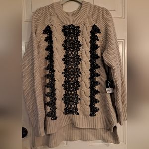 NWT Simply Vera XL bone white